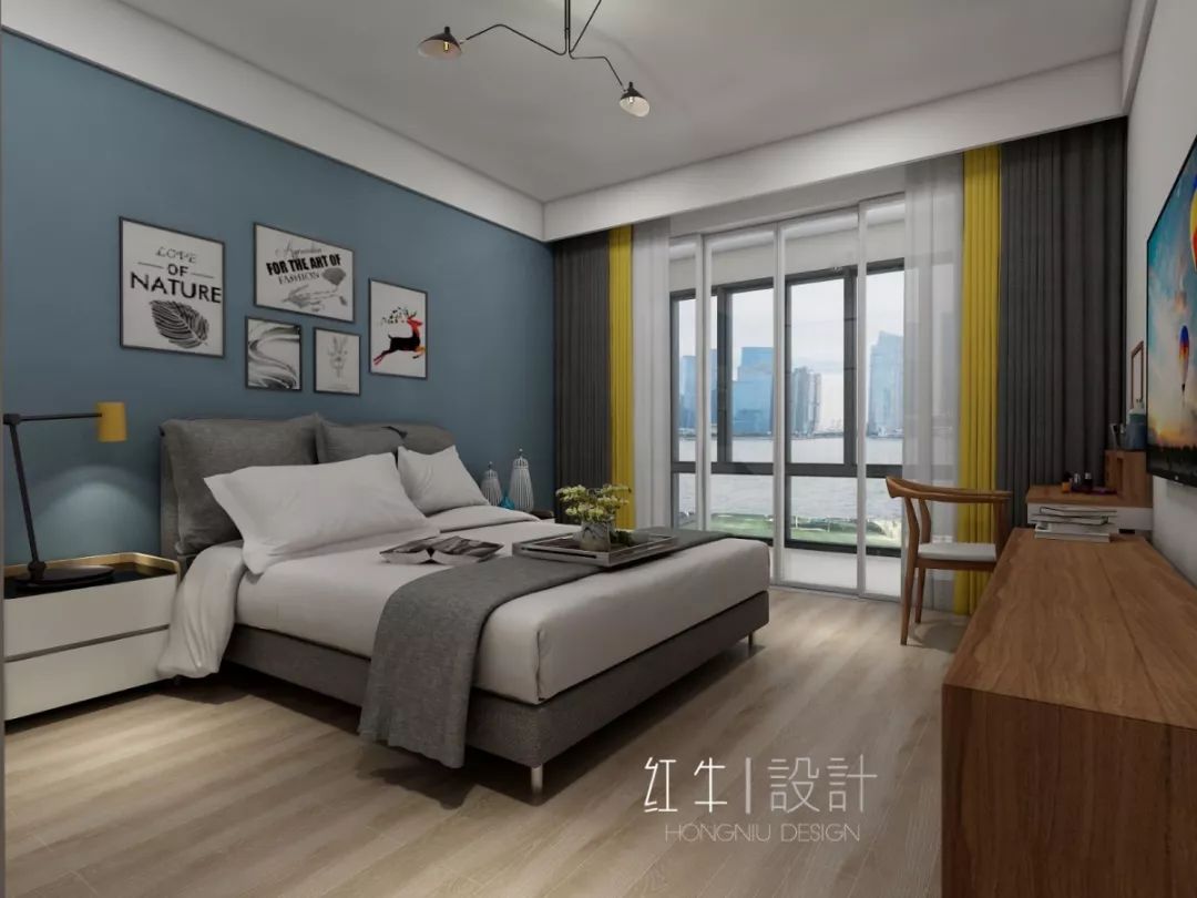 南京九龙雅苑92平米北欧风格装修  空间气氛营造者06